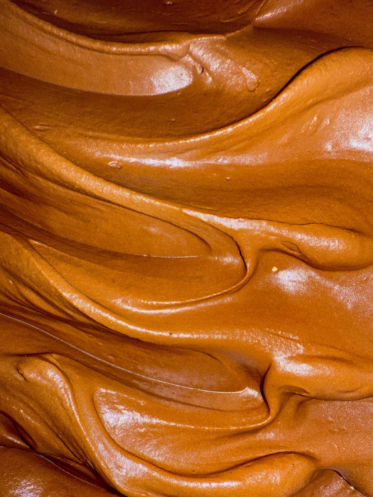 A tray of 70% Dark Chocolate Sorbet